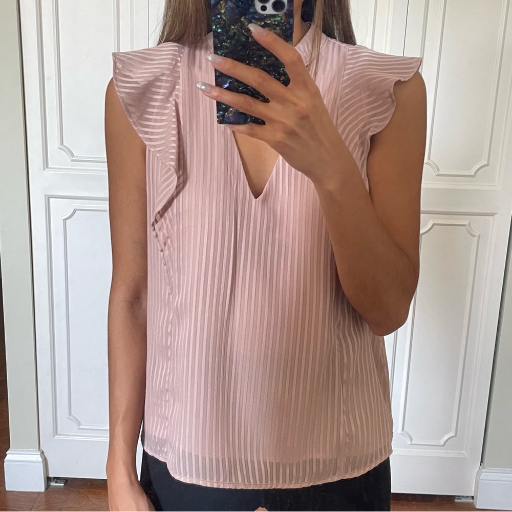 ASTR Pink Adobe Top